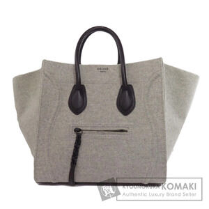 Celine Luggage Phantom Handbag Felt Calfskin